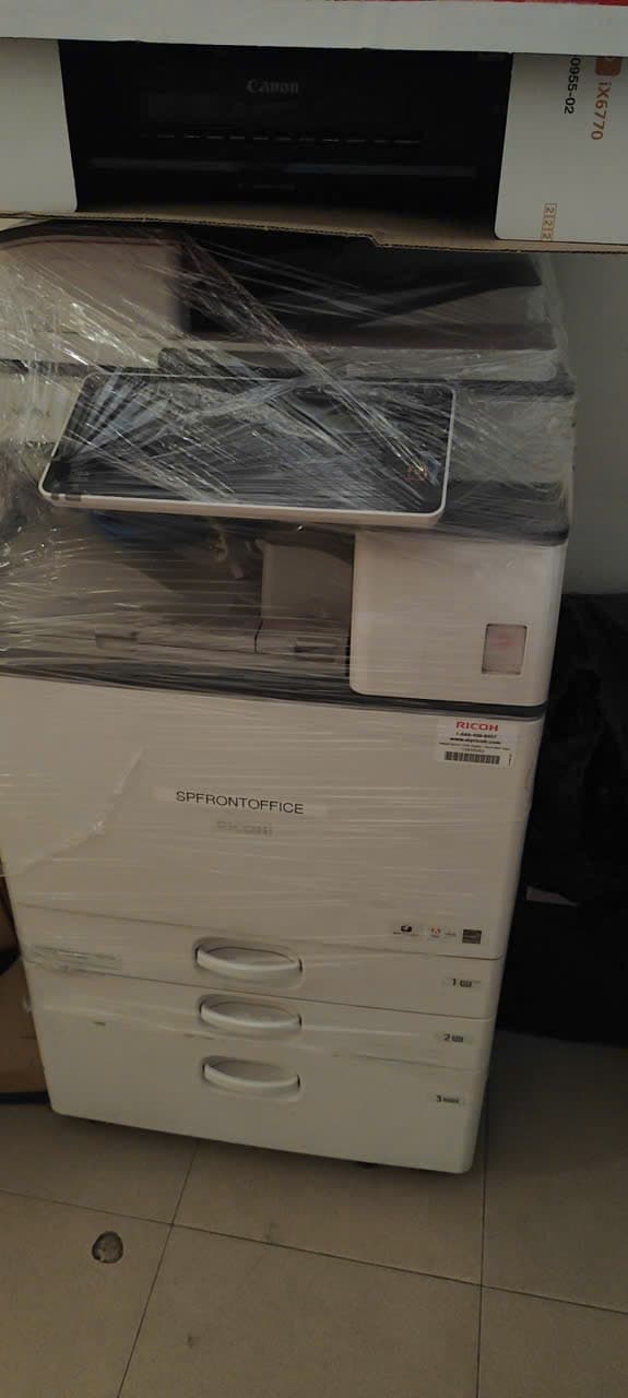 Máy photocopy Ricoh MP chuẩn bị giao cho khách thuê